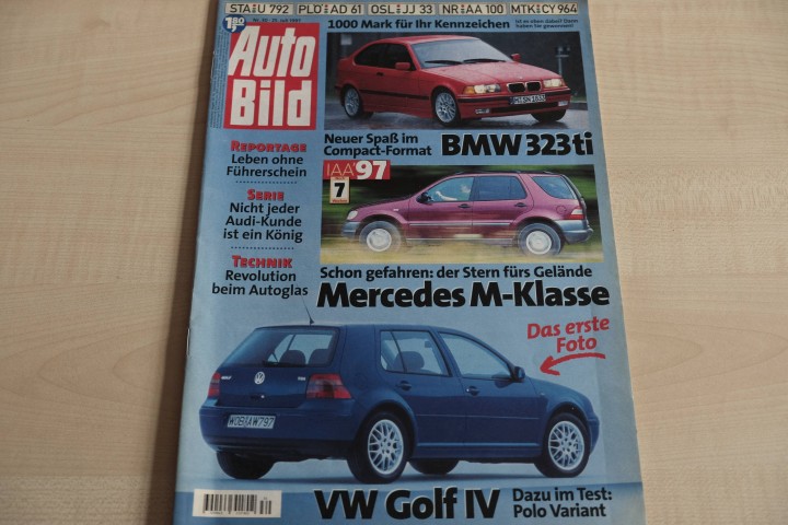 Deckblatt Auto Bild (30/1997)